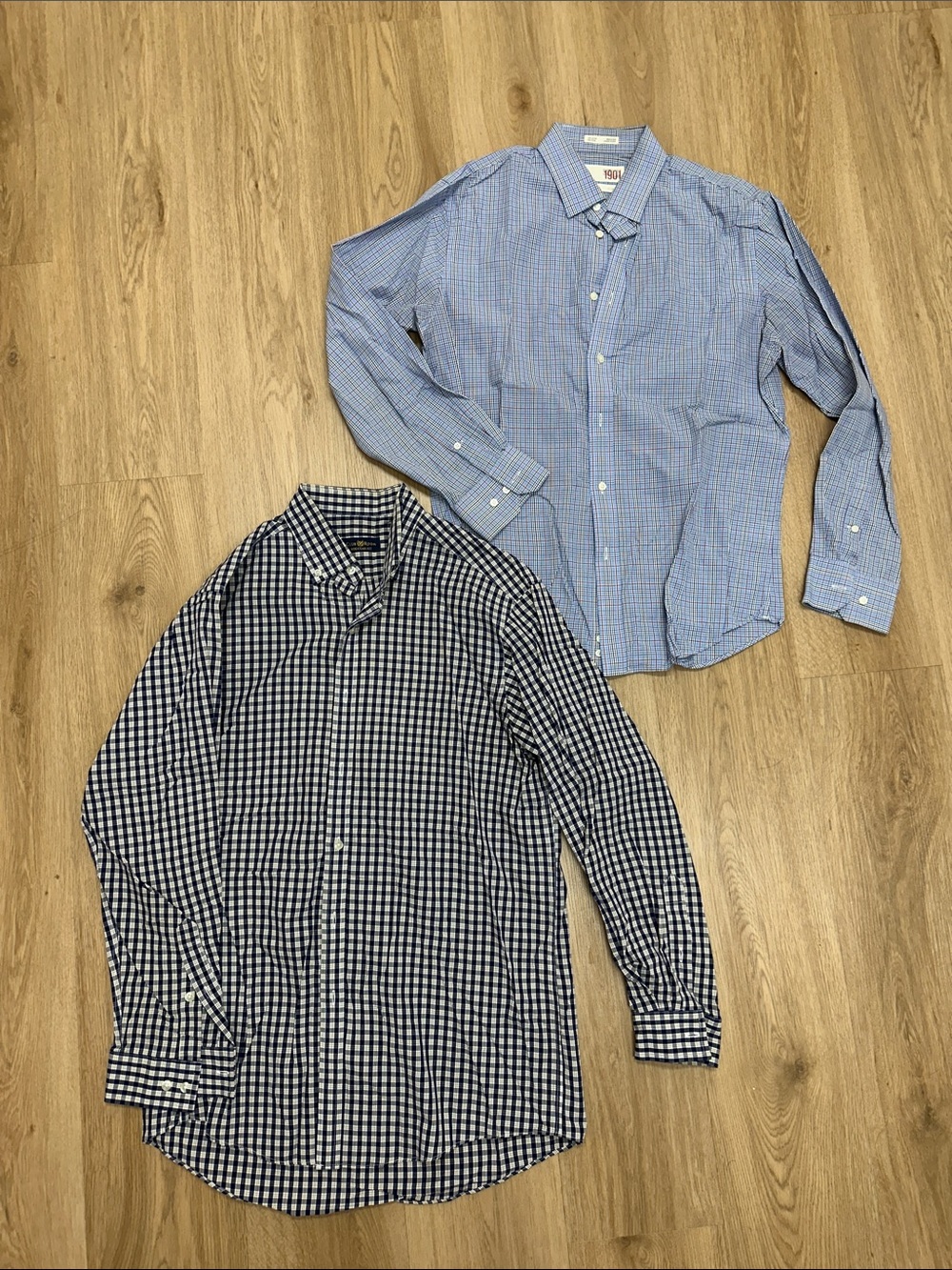 Club Room Men's Navy & Light Blue Button-Down Shirts (2-Pack)